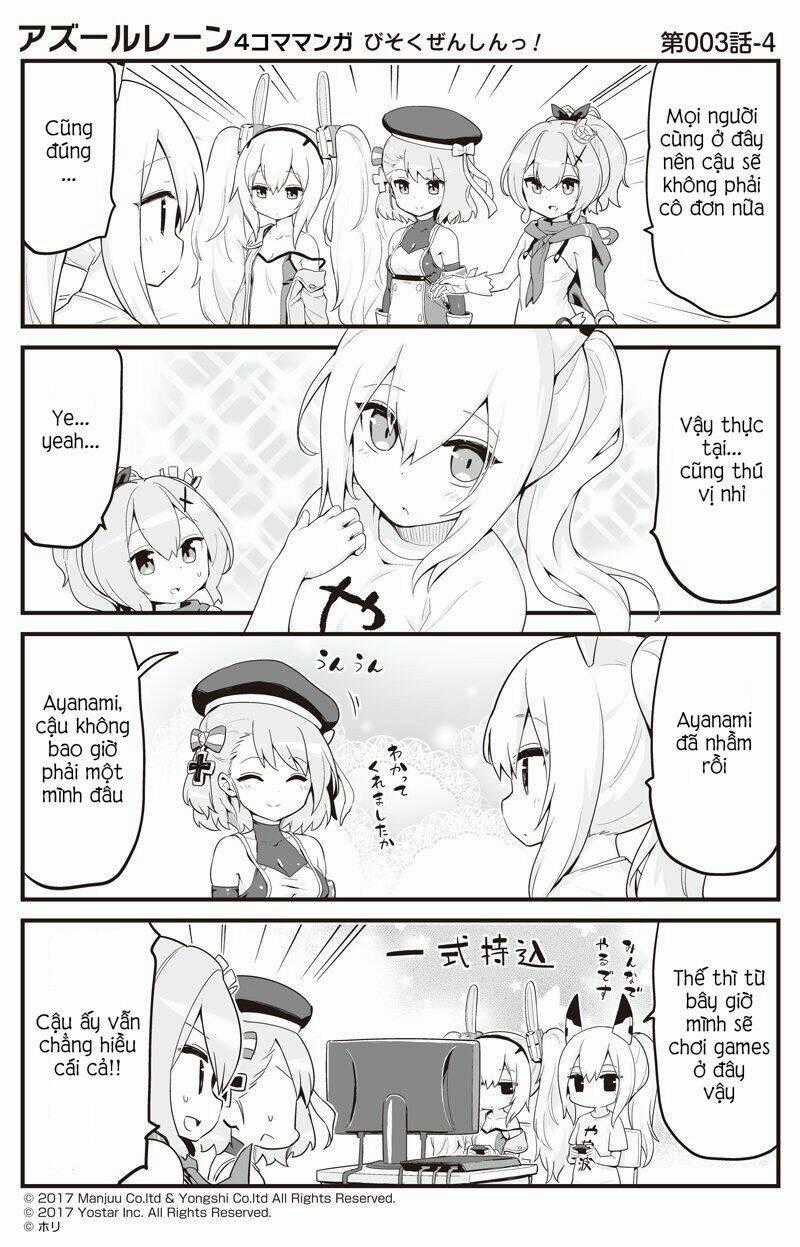 Azur Lane 4Koma - Chapter 3 - Trang 4