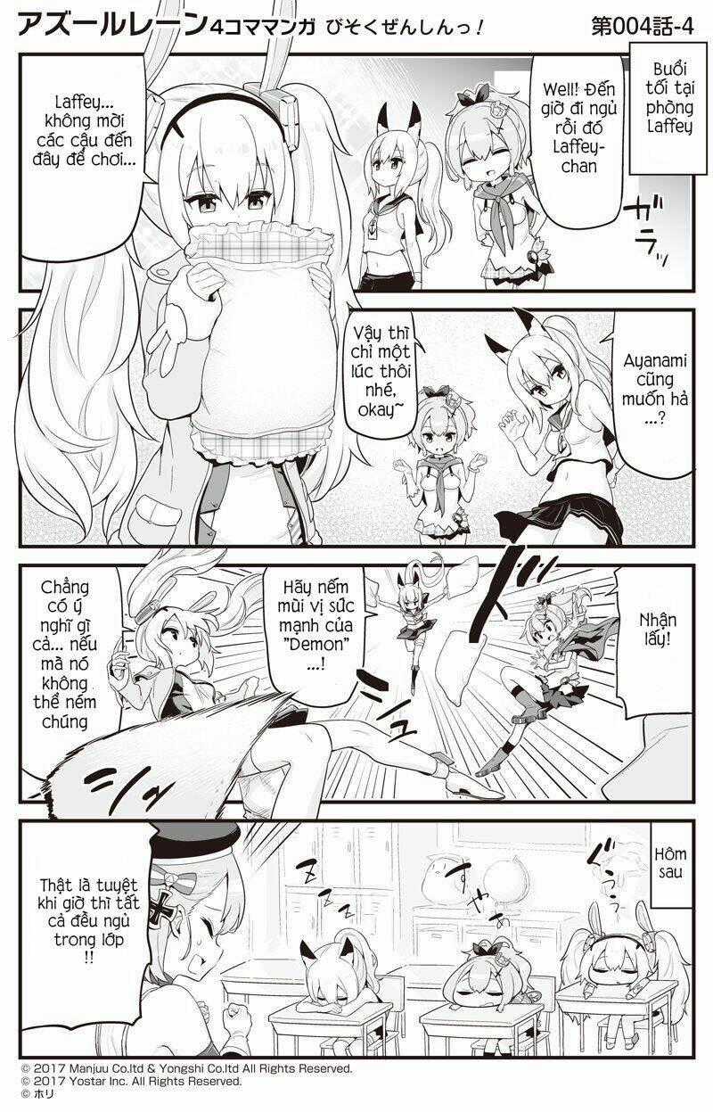Azur Lane 4Koma - Chapter 4 - Trang 4