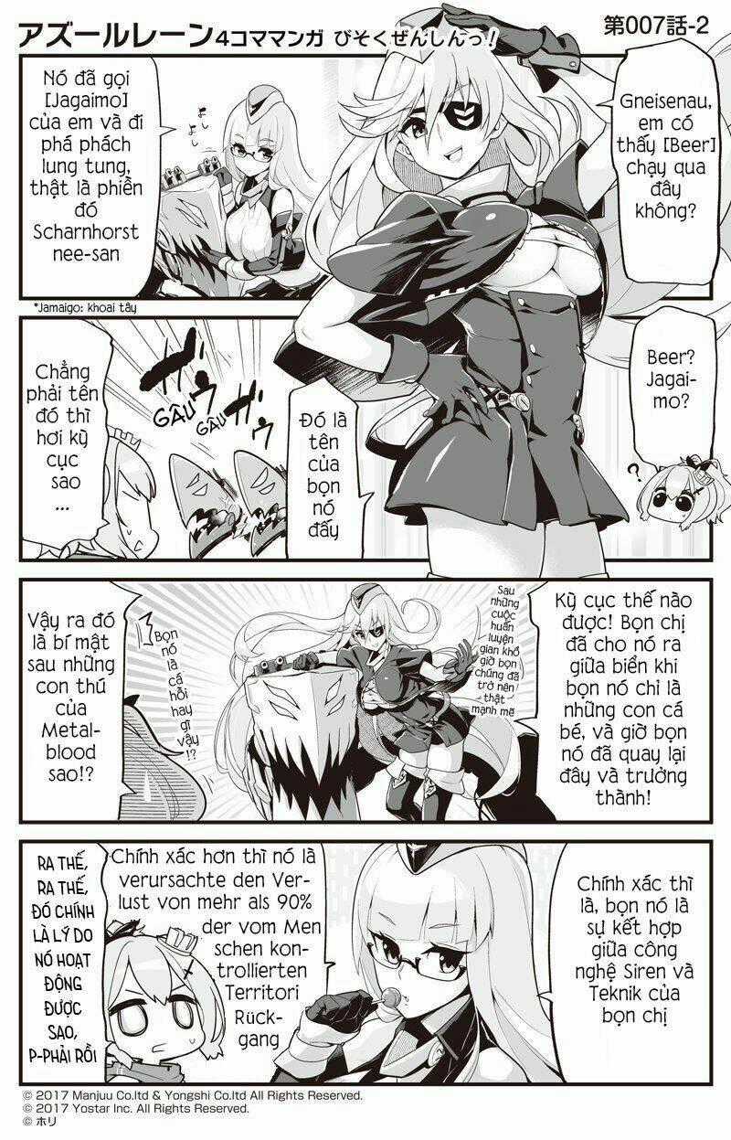 Azur Lane 4Koma - Chapter 7 - Trang 3