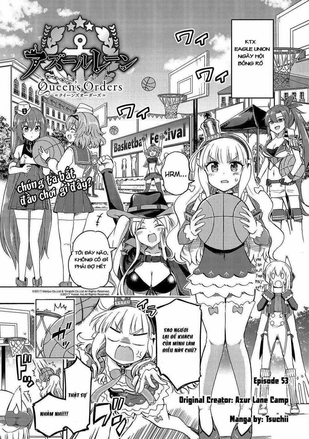 Azur Lane: Queen Order - Chapter 53 - Trang 1