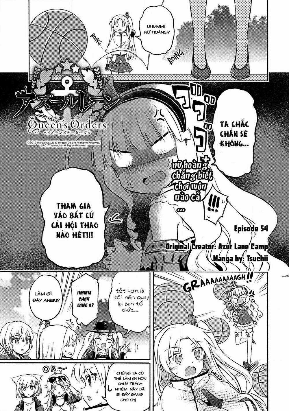 Azur Lane: Queen Order - Chapter 54 - Trang 1