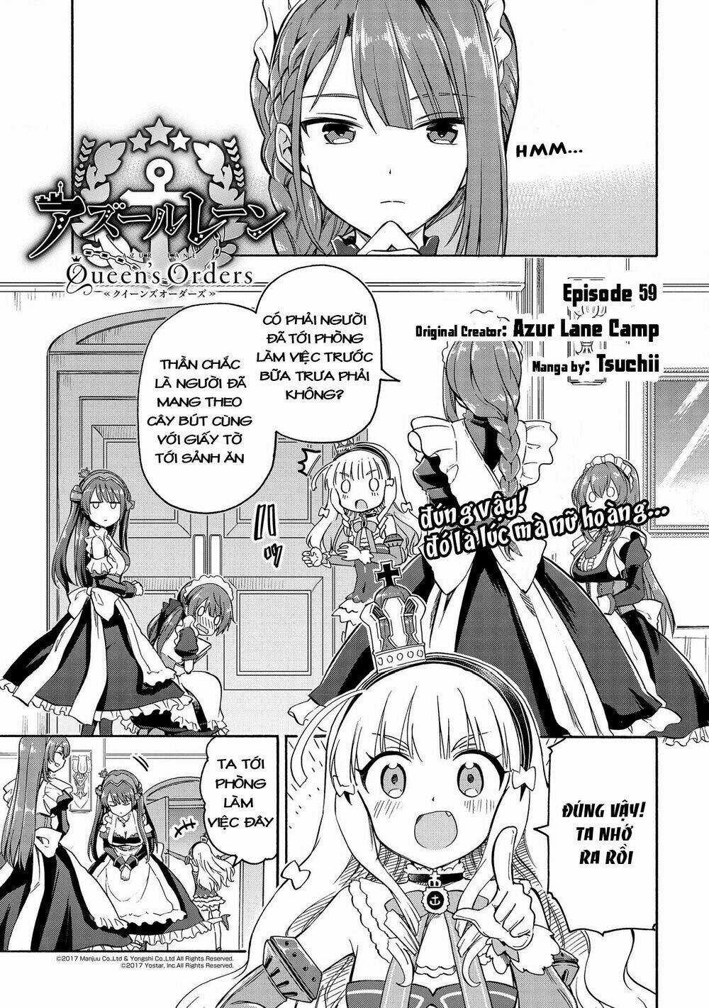 Azur Lane: Queen Order - Chapter 59 - Trang 2