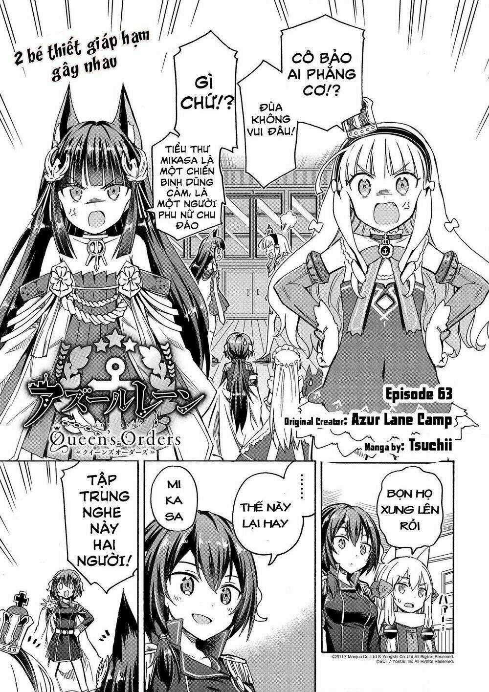 Azur Lane: Queen Order - Chapter 63 - Trang 2