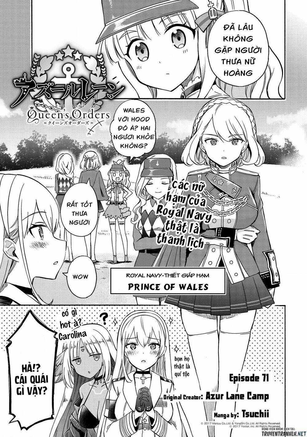 Azur Lane: Queen Order - Chapter 71 - Trang 2