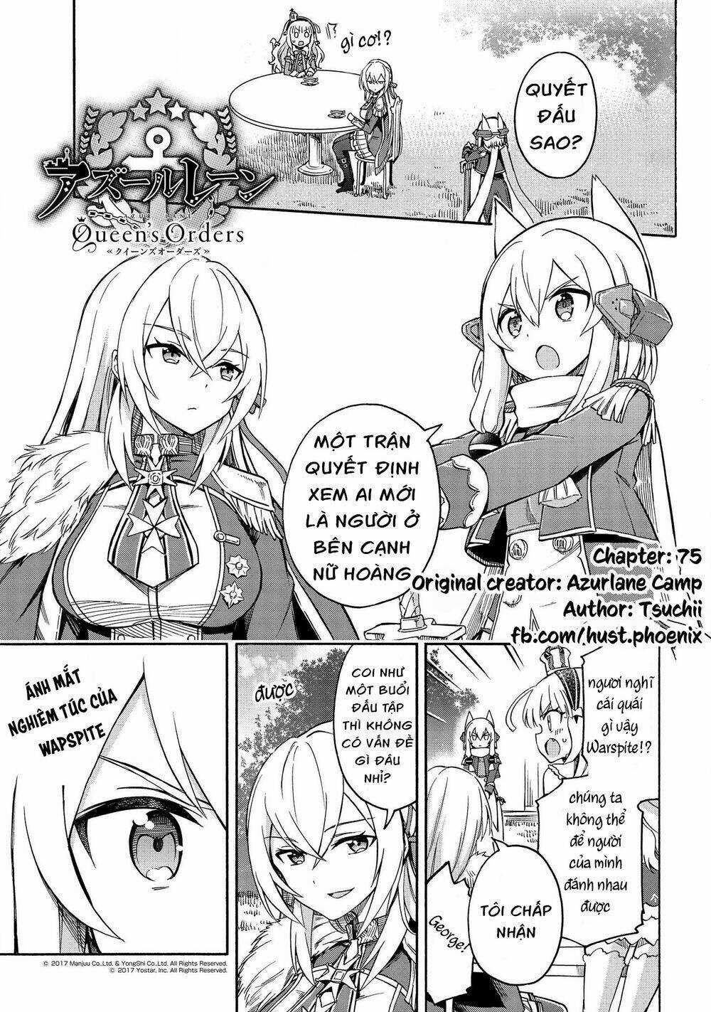 Azur Lane: Queen Order - Chapter 75 - Trang 2