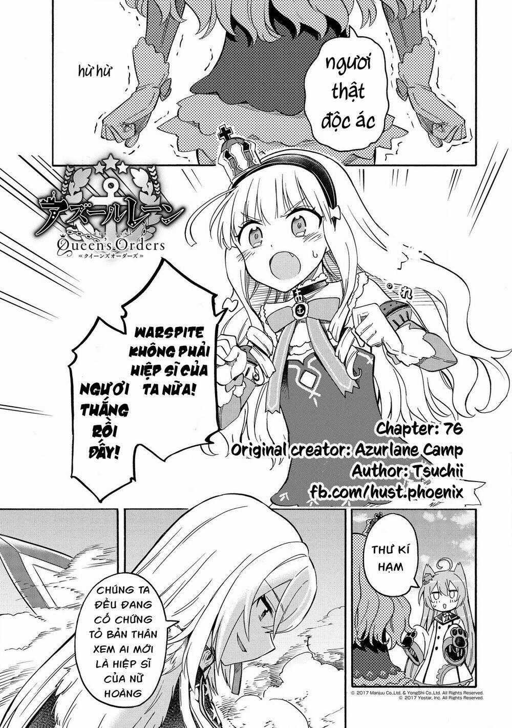 Azur Lane: Queen Order - Chapter 76 - Trang 2