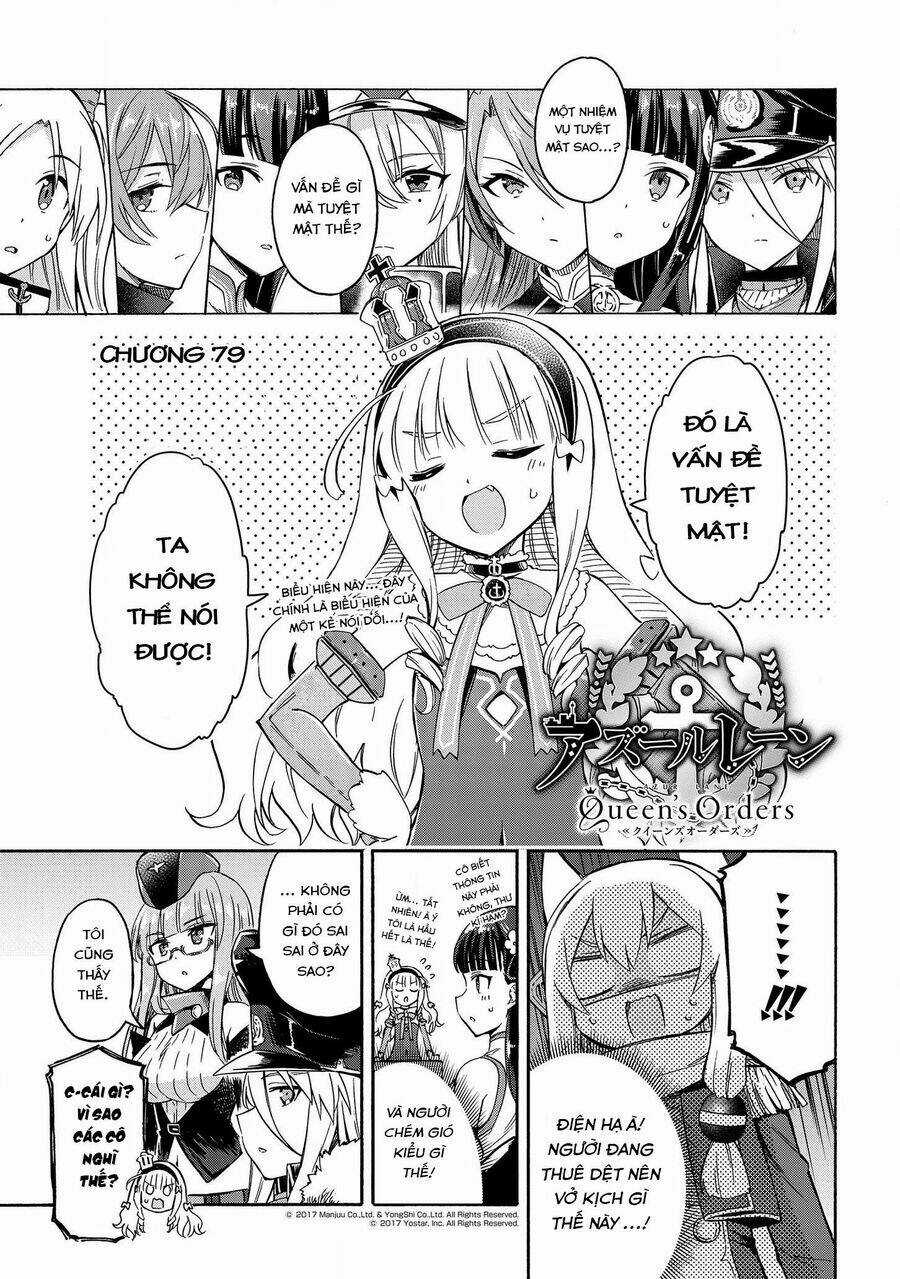 Azur Lane: Queen Order - Chapter 79 - Trang 1