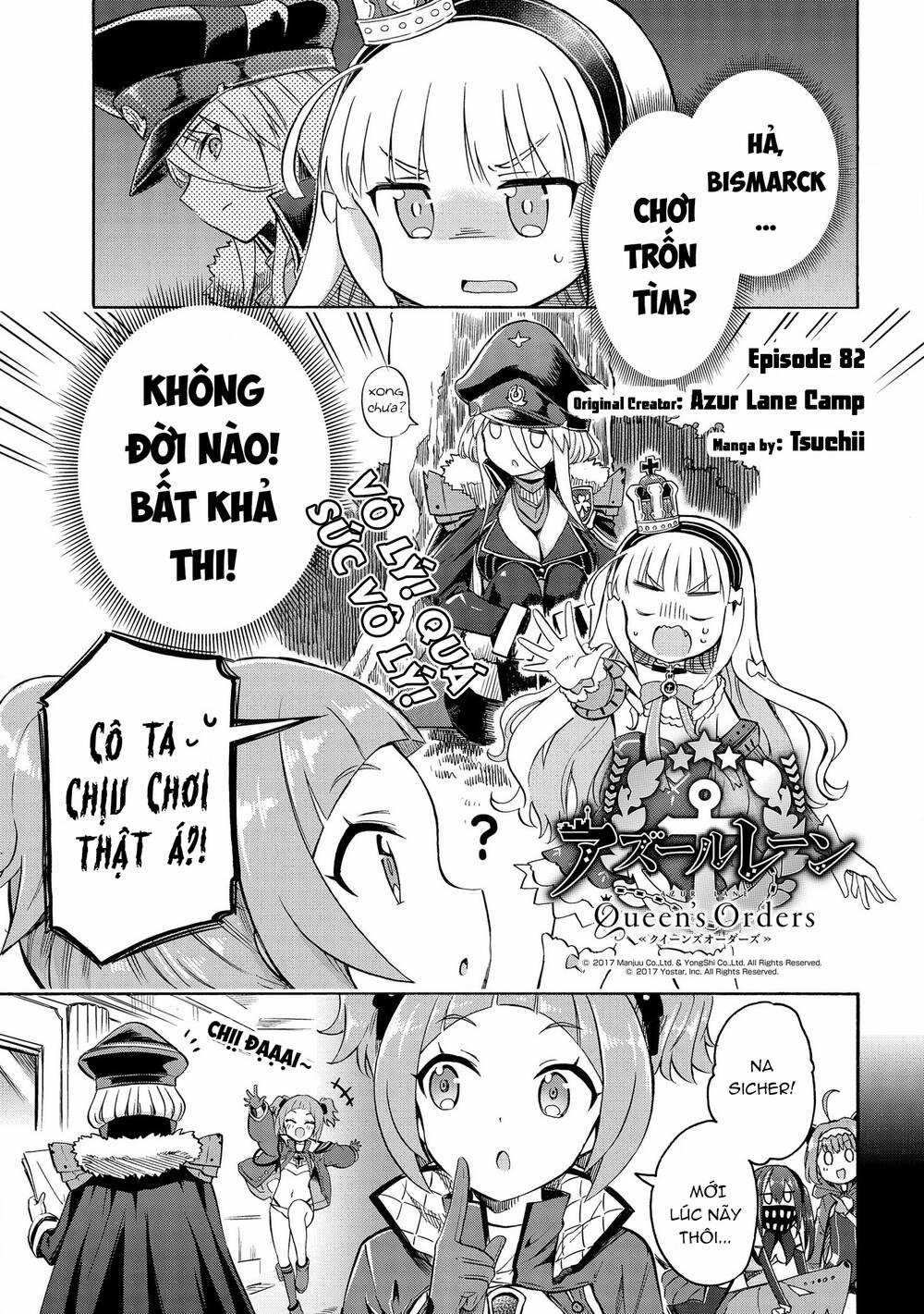 Azur Lane: Queen Order - Chapter 82 - Trang 1