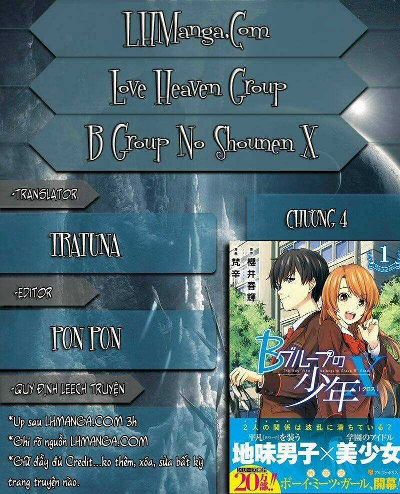 B Group No Shounen X - Chapter 4 - Trang 1