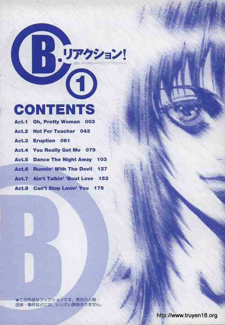 B-Reaction - Chapter 1 - Trang 3