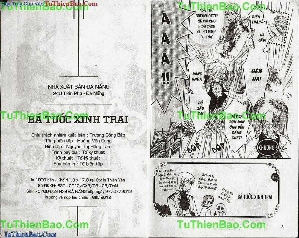 Bá Tước Giả danh - Chapter 2 - Trang 2