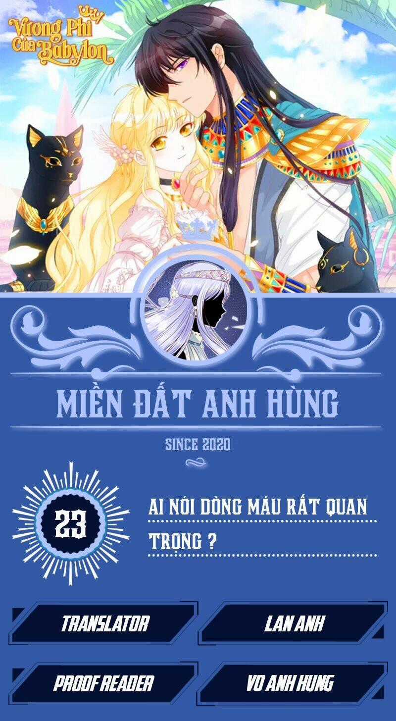 Babylon Vương Phi - Chapter 23.1 - Trang 1