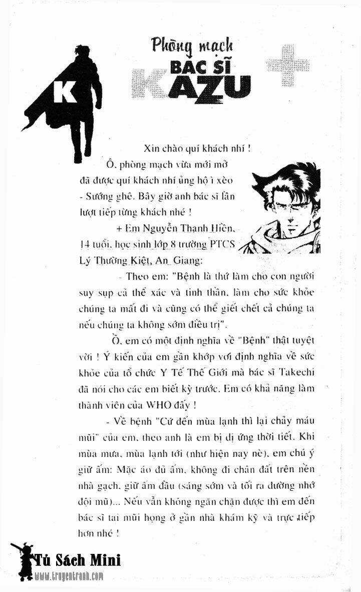 Bác Sĩ Kazu - Chapter 24 - Trang 19