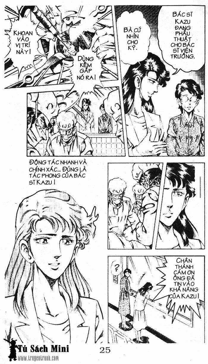 Bác Sĩ Kazu - Chapter 25 - Trang 22