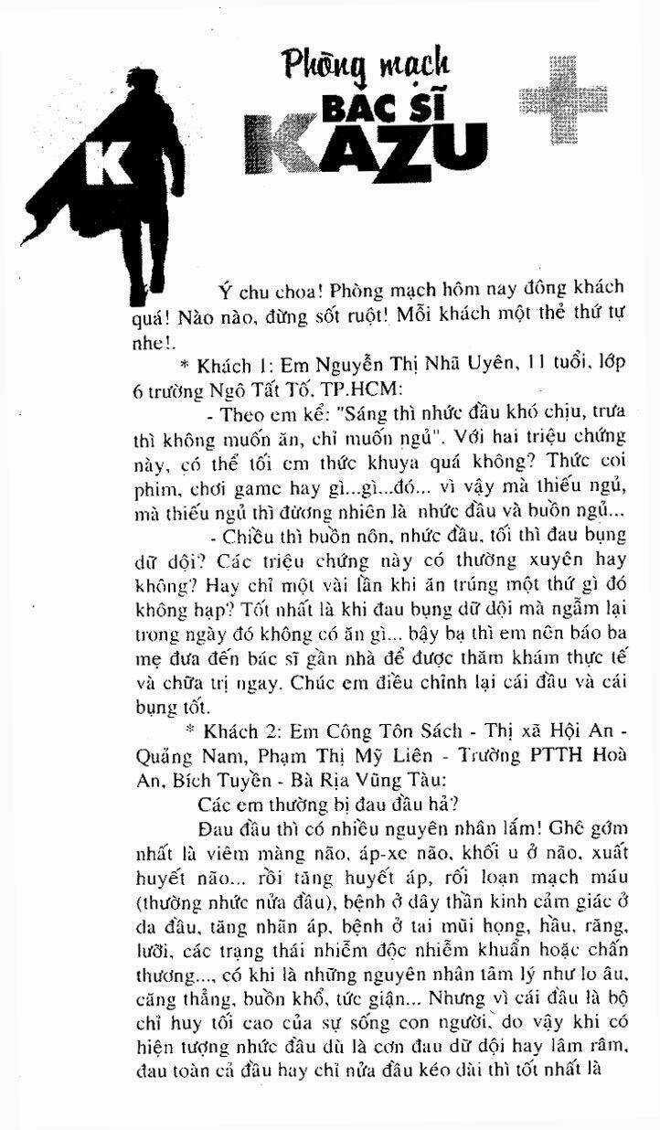 Bác Sĩ Kazu - Chapter 30 - Trang 12