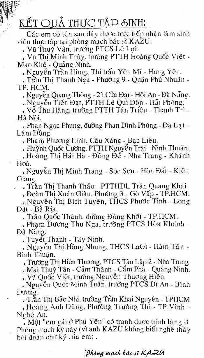 Bác Sĩ Kazu - Chapter 58 - Trang 16