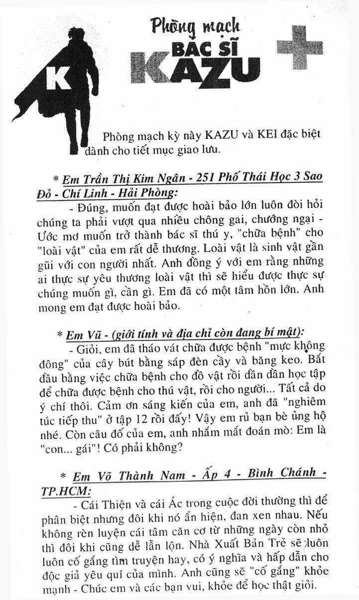 Bác Sĩ Kazu - Chapter 74 - Trang 19