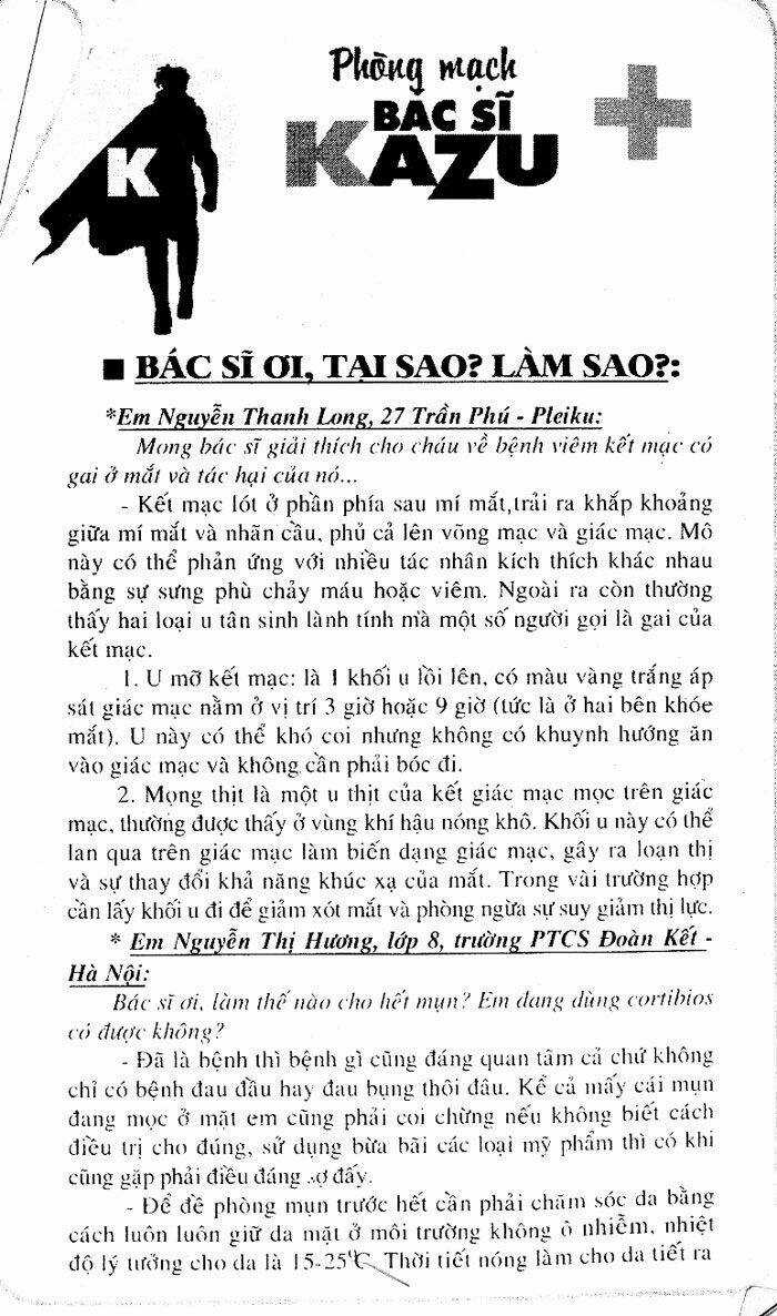 Bác Sĩ Kazu - Chapter 85 - Trang 9