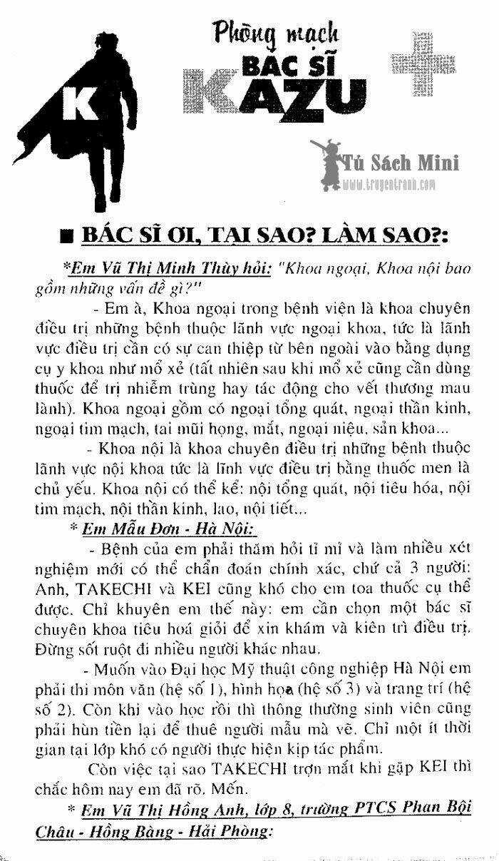 Bác Sĩ Kazu - Chapter 91 - Trang 18