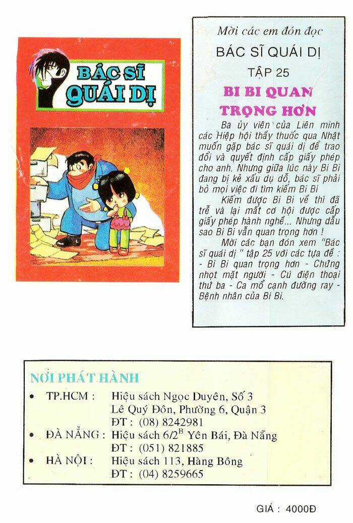 Bác Sĩ Quái Dị - Chapter 78 - Trang 23