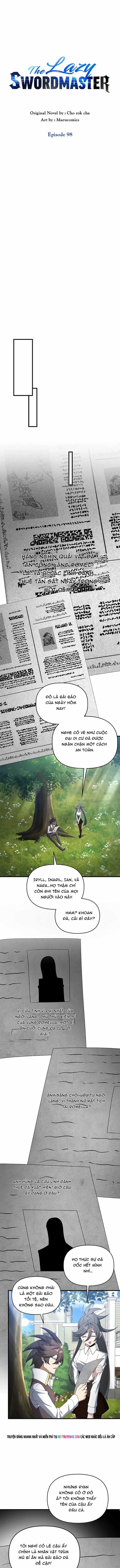 Bậc Thầy Kiếm Sĩ Lười Biếng - Chapter 98 - Trang 5