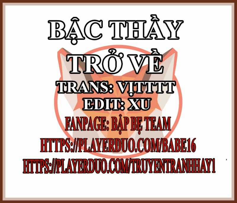 Bậc Thầy Trở Về - Chapter 5 - Trang 3