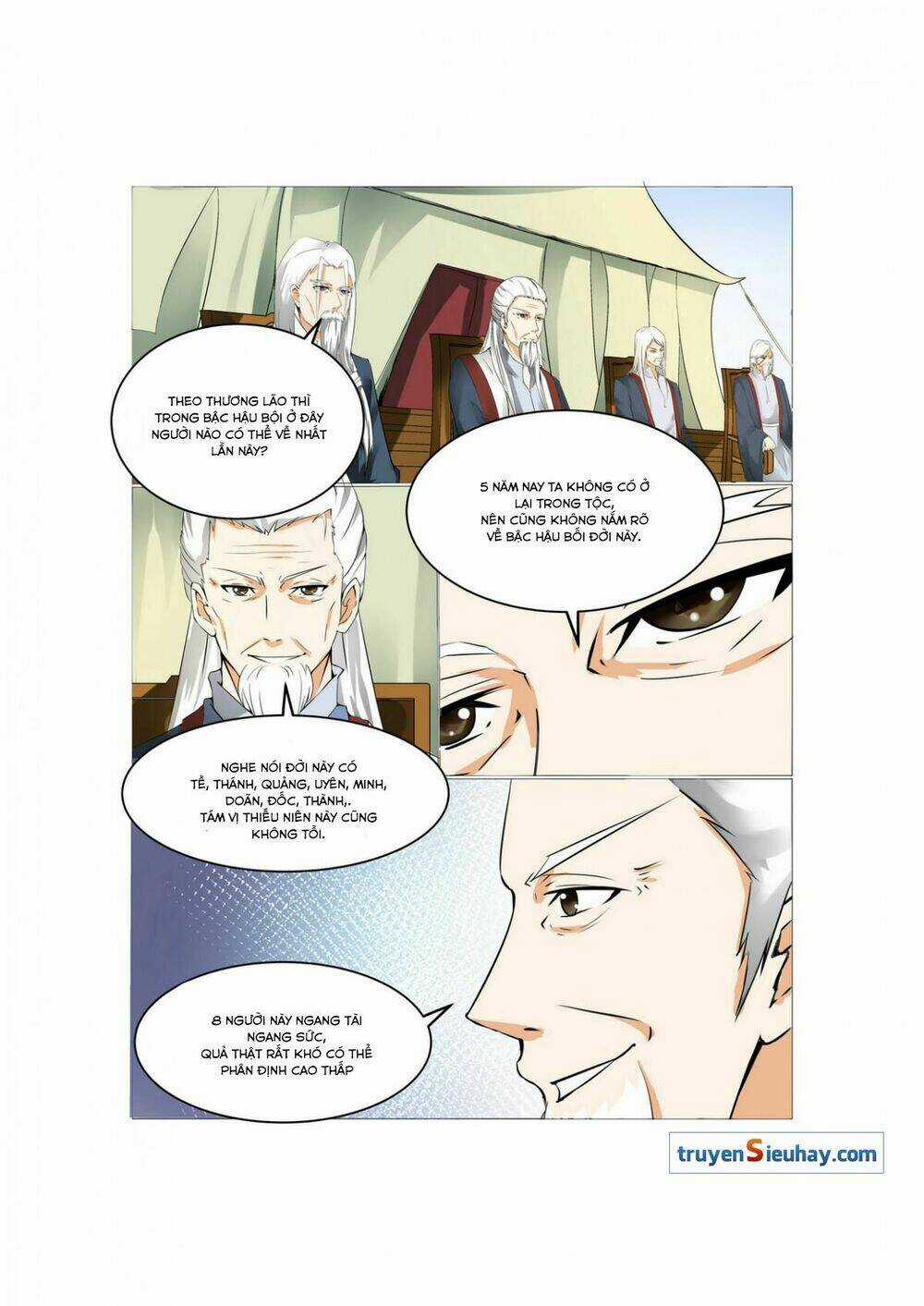 Bạch Sắc Thánh Tộc - Chapter 1 - Trang 6