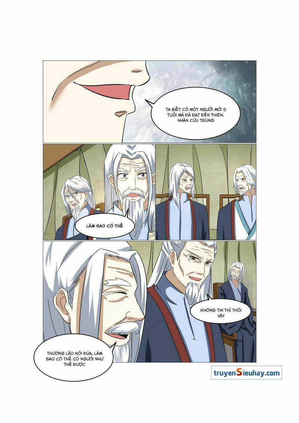 Bạch Sắc Thánh Tộc - Chapter 1 - Trang 10