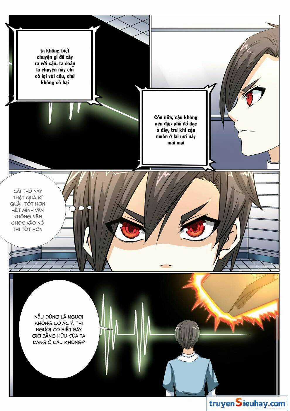 Bạch Sắc Thánh Tộc - Chapter 10 - Trang 9