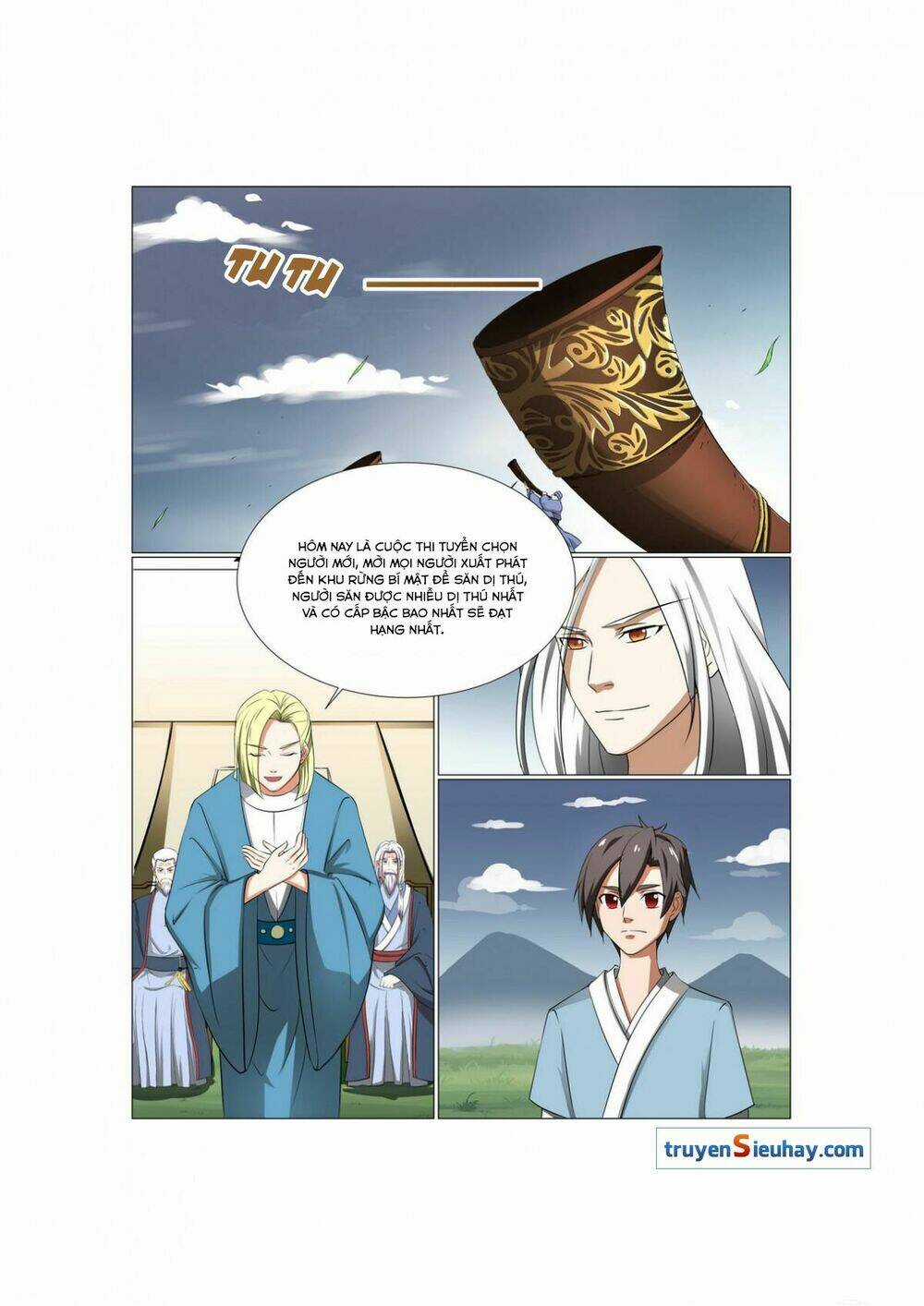 Bạch Sắc Thánh Tộc - Chapter 2 - Trang 3