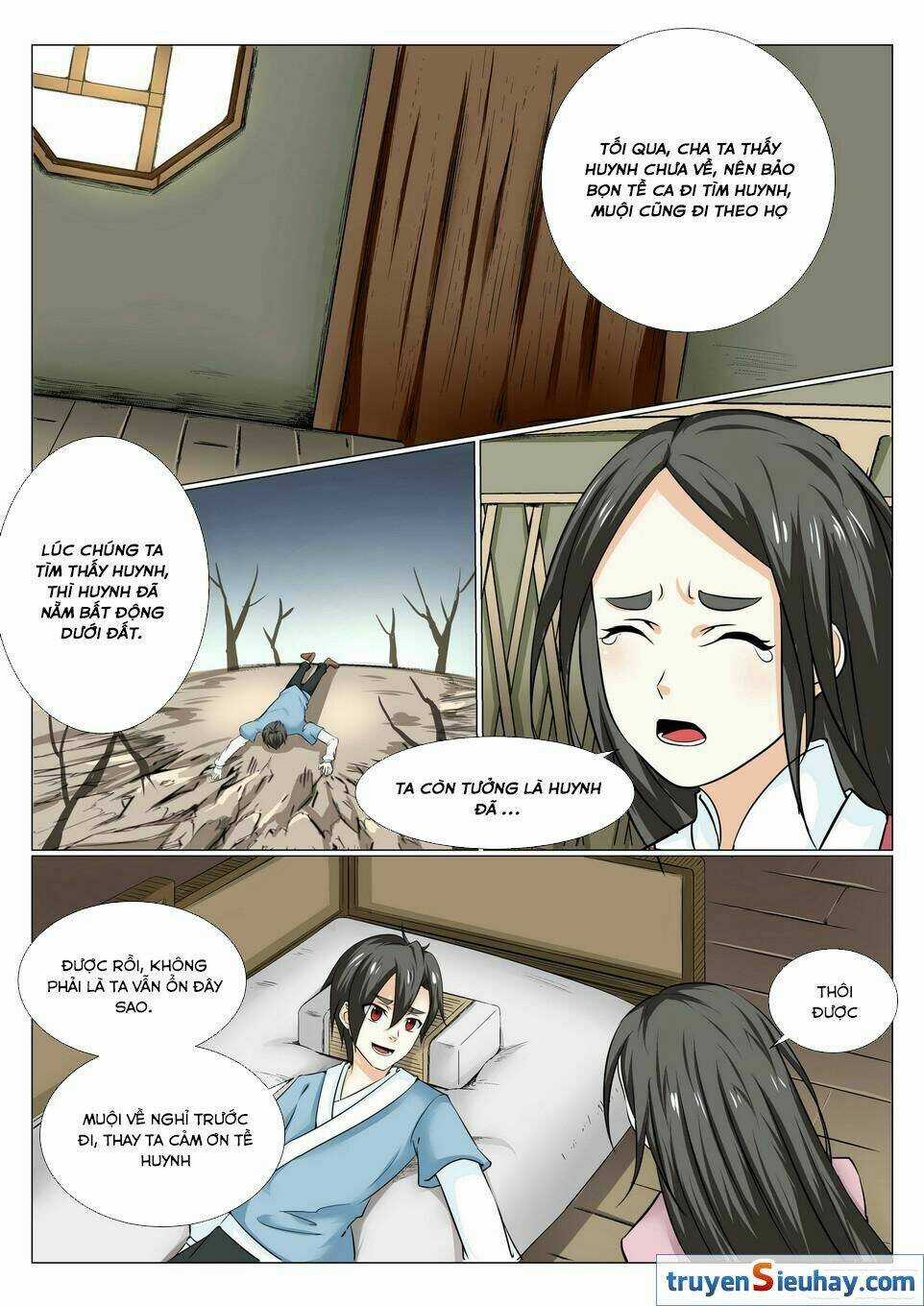 Bạch Sắc Thánh Tộc - Chapter 6 - Trang 4