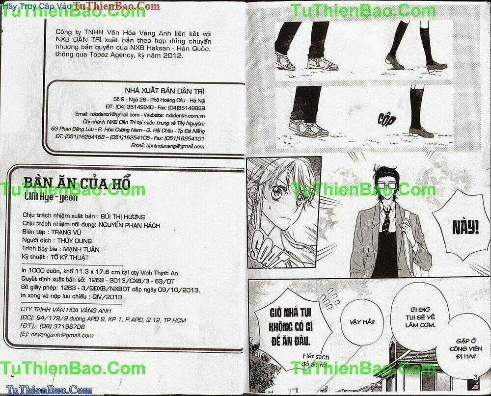 Bàn Ăn Của Hổ - Chapter 3 - Trang 3