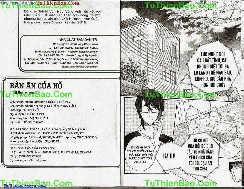 Bàn Ăn Của Hổ - Chapter 4 - Trang 2