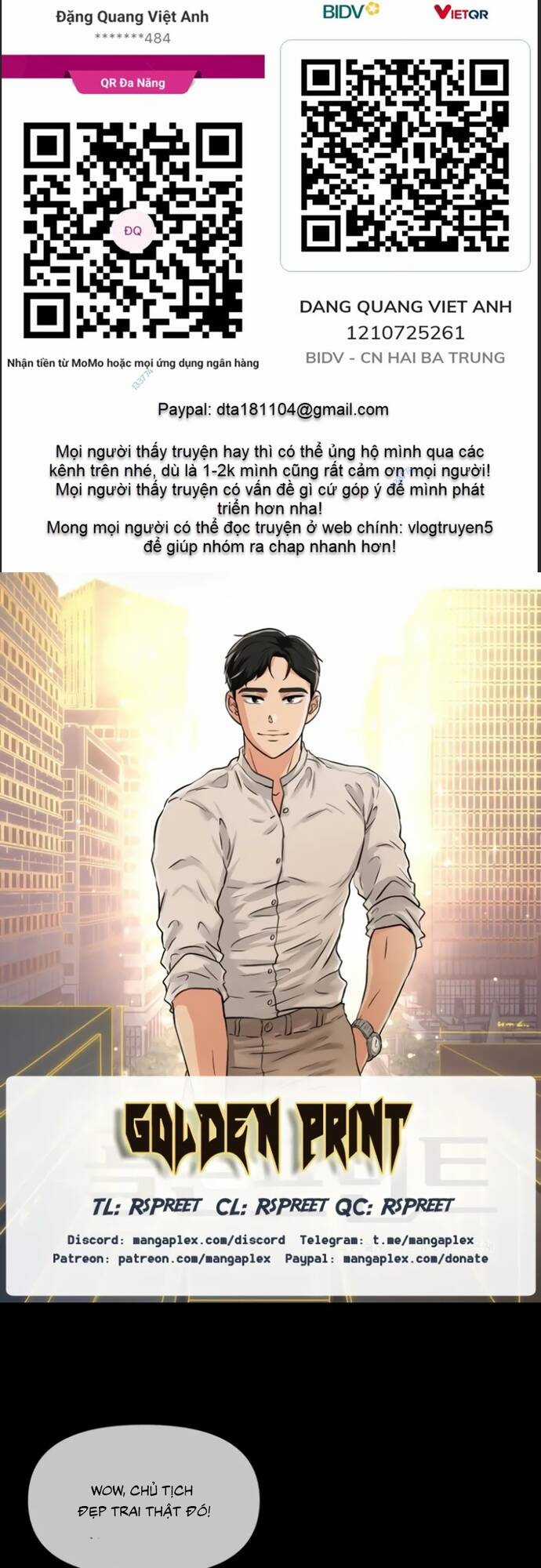 Bản Thiết Kế Vàng - Chapter 5 - Trang 1