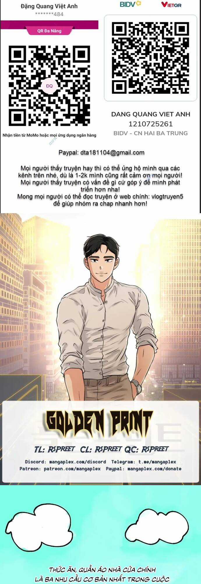 Bản Thiết Kế Vàng - Chapter 6 - Trang 1