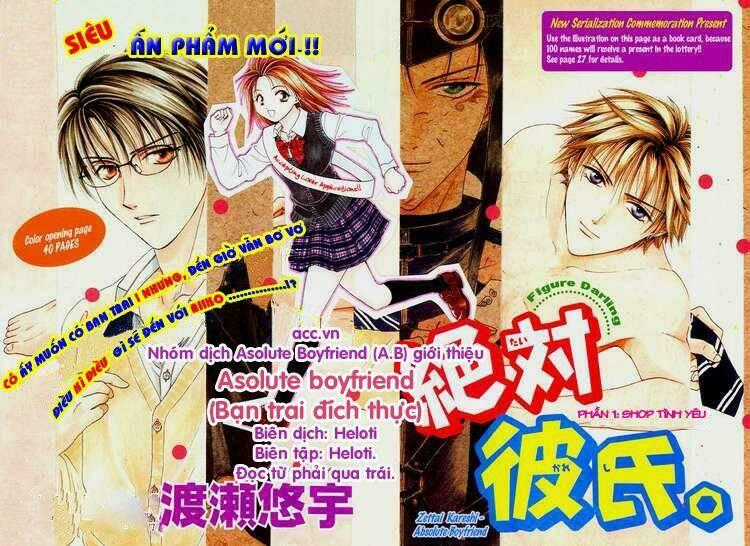 Bạn Trai Đích Thực - Chapter 1 - Trang 2