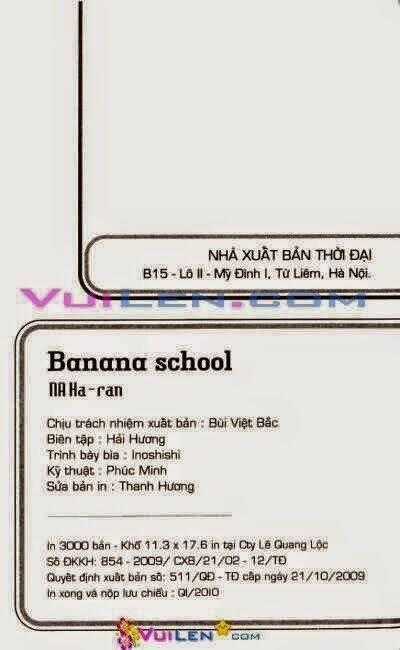 Banana School - Chapter 6 - Trang 2