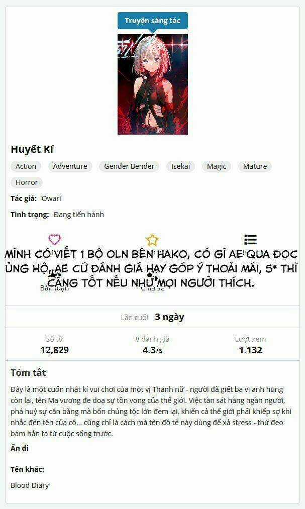 Bạo Liệt Thiếu Nữ - Chapter 7 - Trang 2