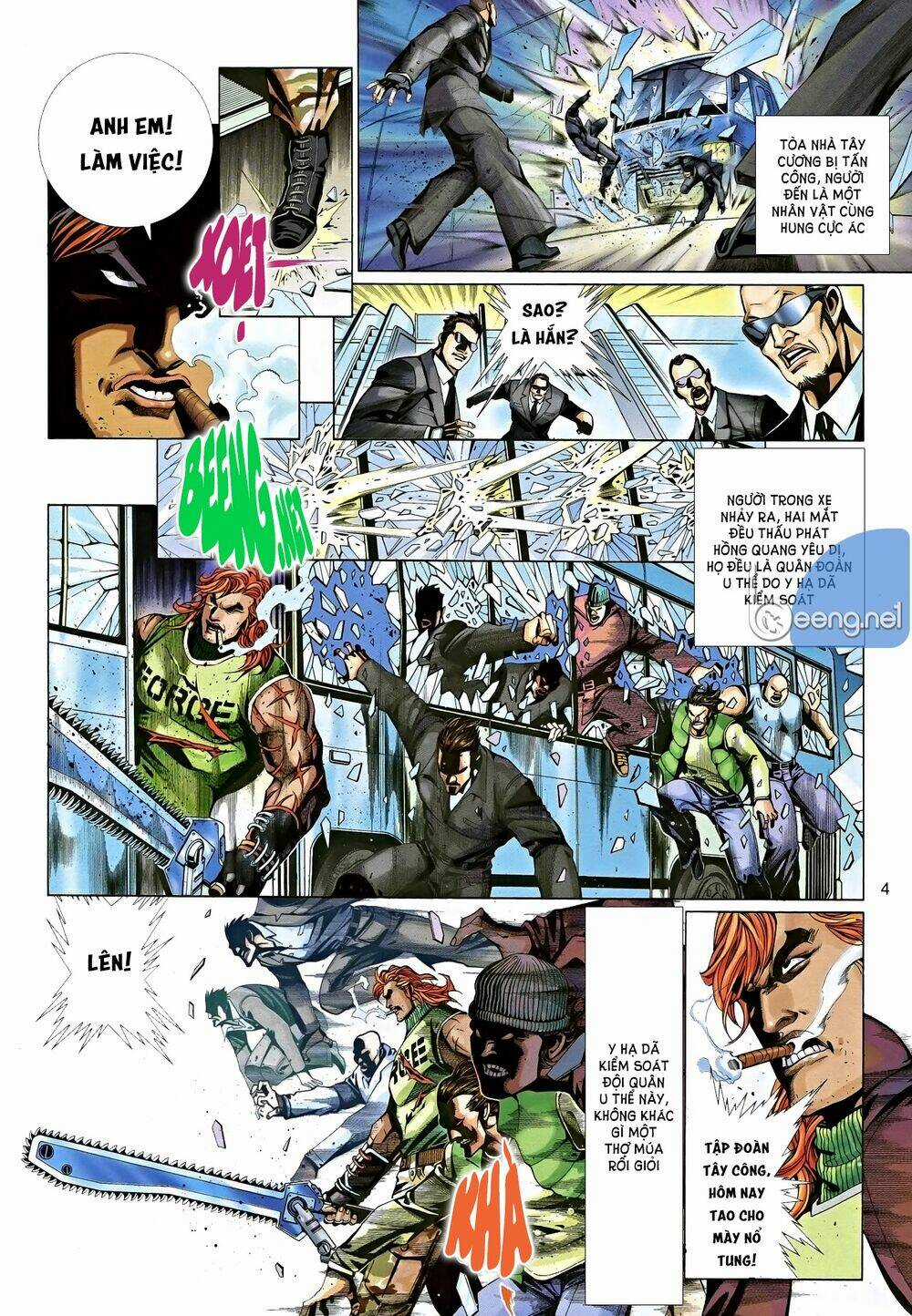 Bạo Lực Trung Độc - Chapter 5 - Trang 4