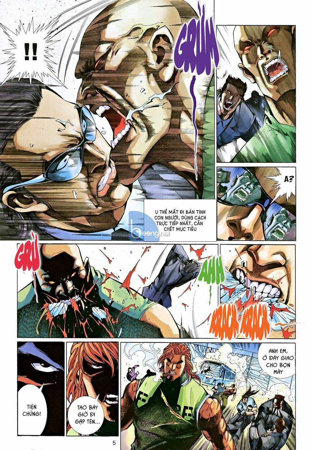 Bạo Lực Trung Độc - Chapter 5 - Trang 5