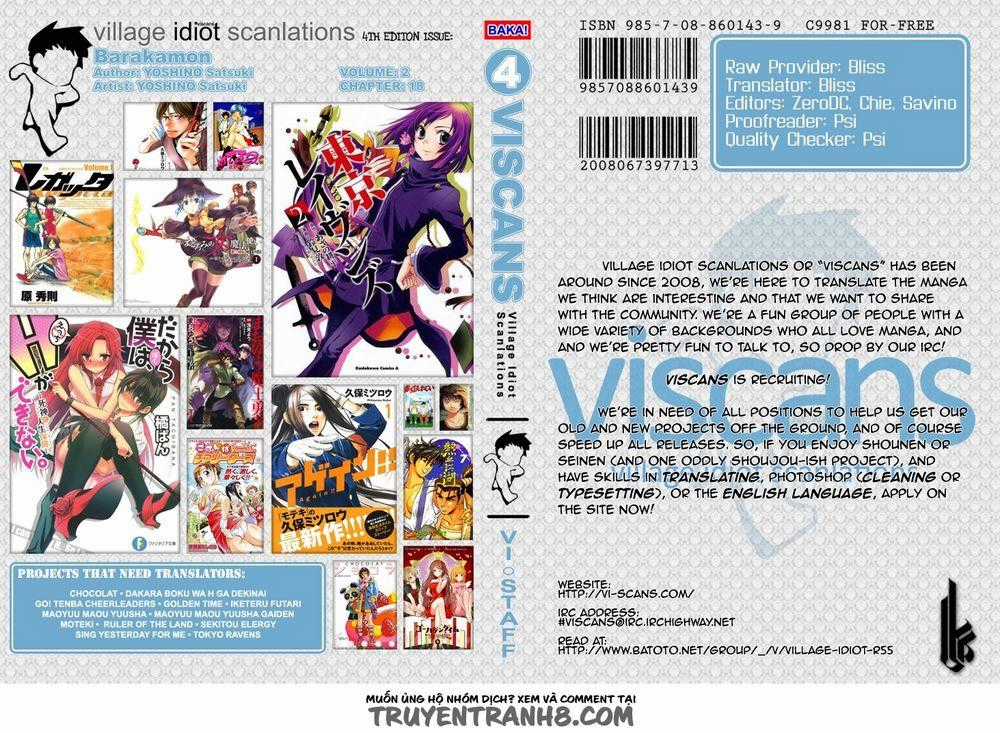 Barakamon - Chương 18 - Trang 1