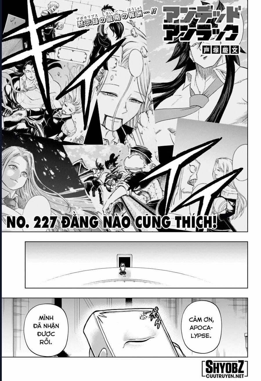 Bất Hạnh Và Bất Tử - Chapter 227 - Trang 3