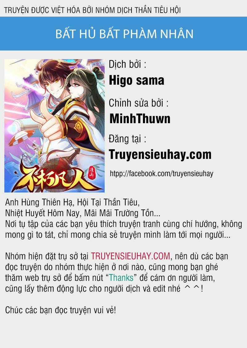Bất Hủ Phàm Nhân - Chapter 23 - Trang 1