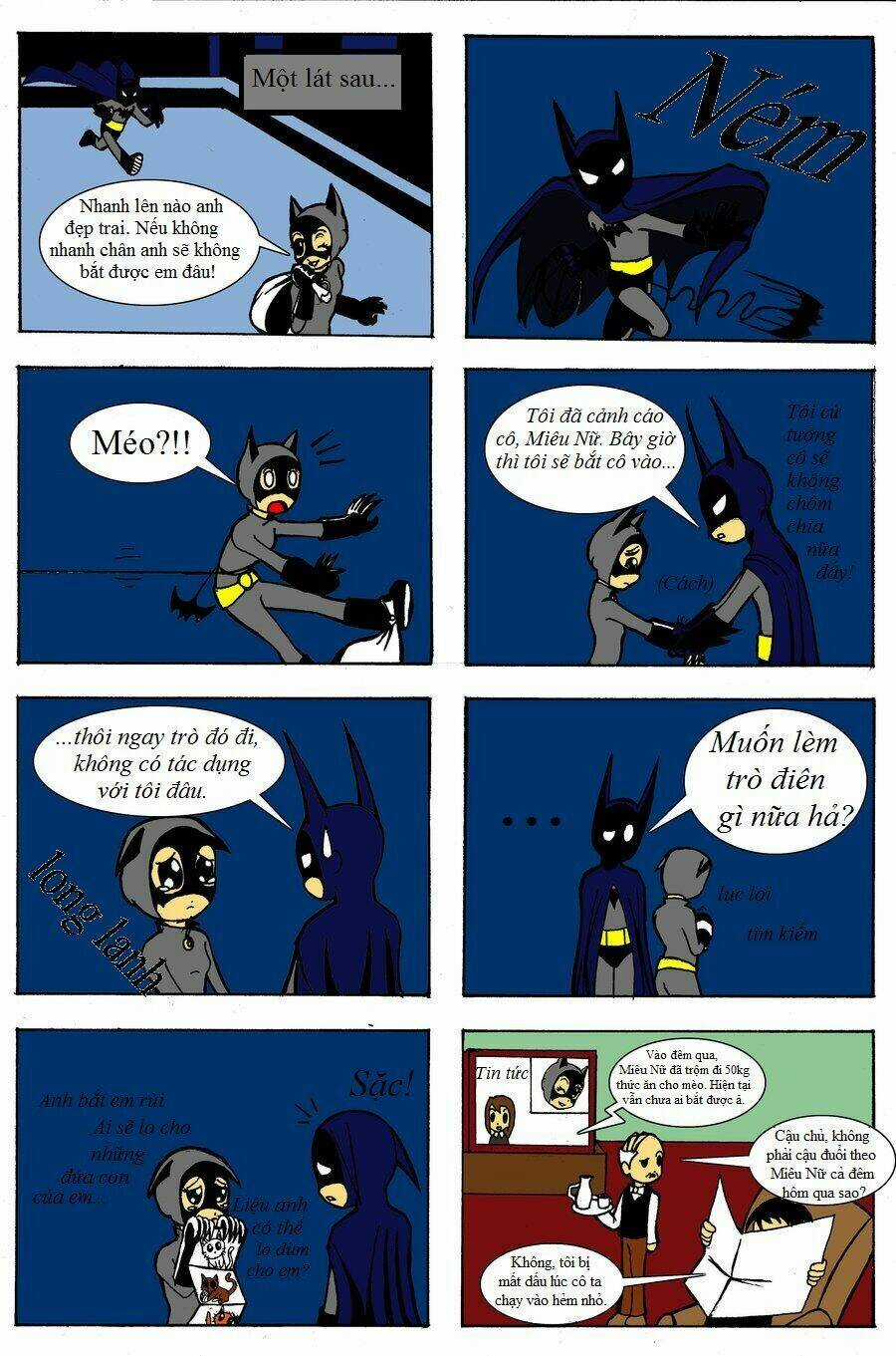 Batman: Funny Comic Teenage - Chapter 2 - Trang 9
