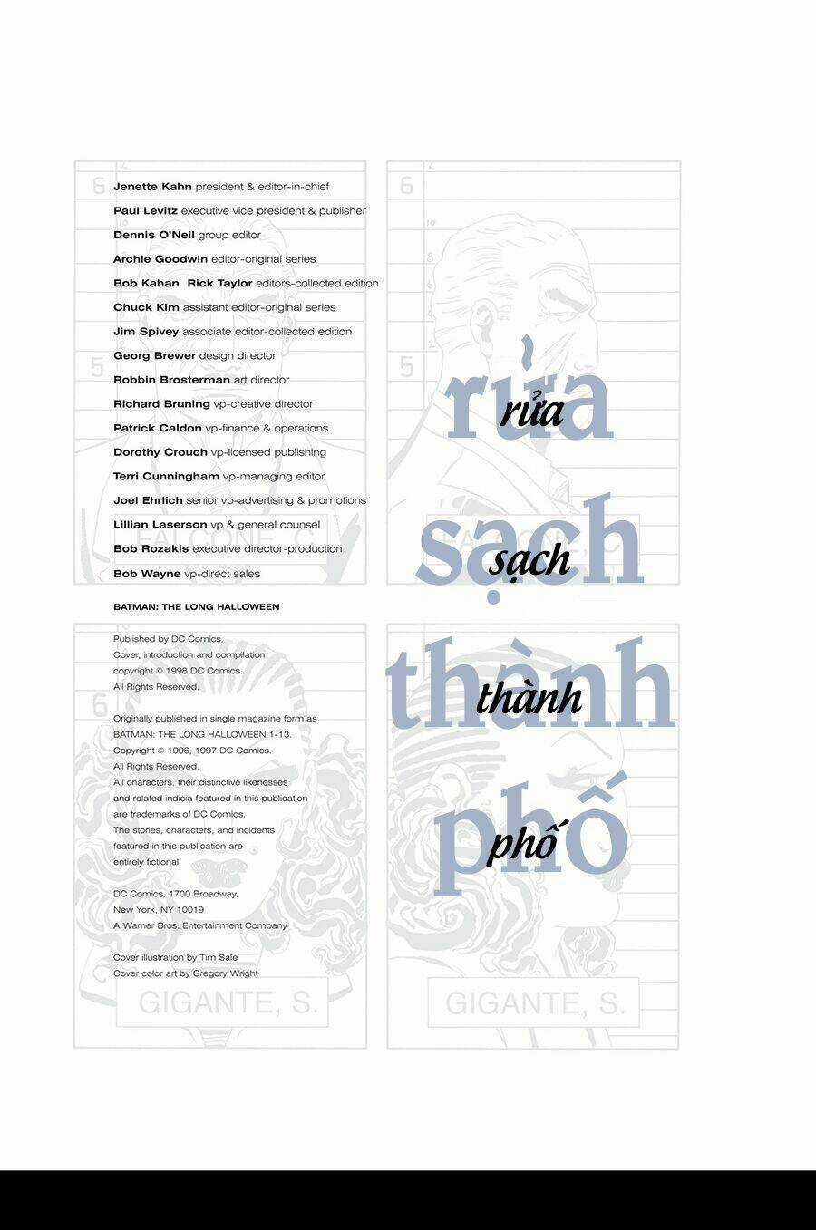Batman: The Long Halloween - Chapter 1 - Trang 5