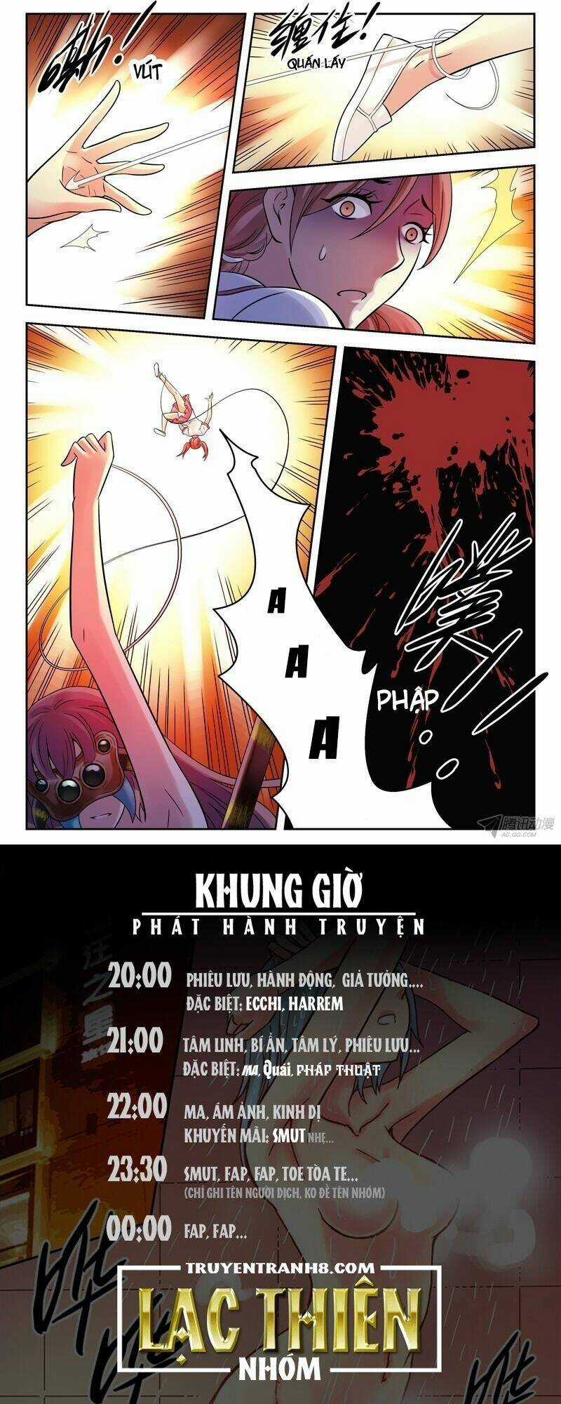 Bầu Trời Máu - Chapter 112 - Trang 9