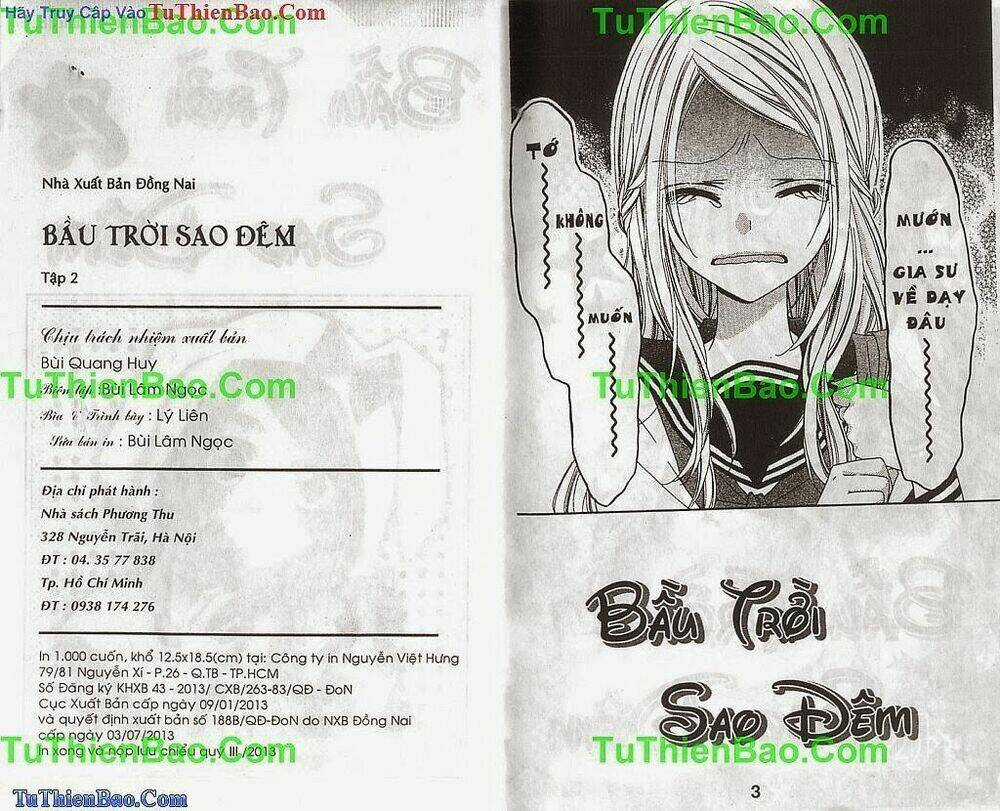 Bầu Trời Sao Đêm - Chapter 2 - Trang 3