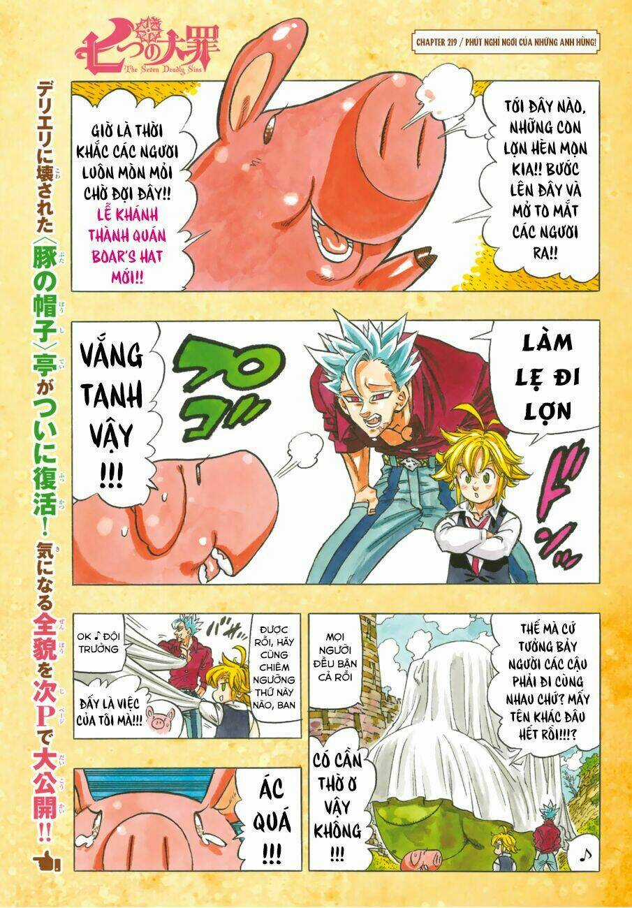 Bảy Đại Ác Nhân - Chapter 219 - Trang 3