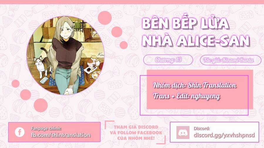 Bên Bếp Lửa Nhà Alice-San - Chapter 13 - Trang 1