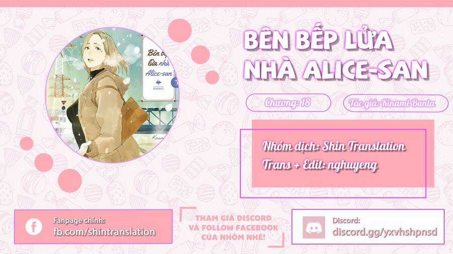 Bên Bếp Lửa Nhà Alice-San - Chapter 18 - Trang 1